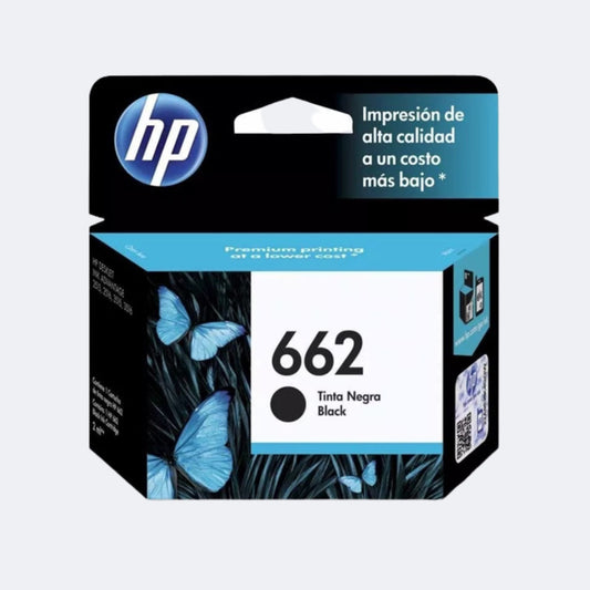 HP 662 - Cartucho de tinta, Negro